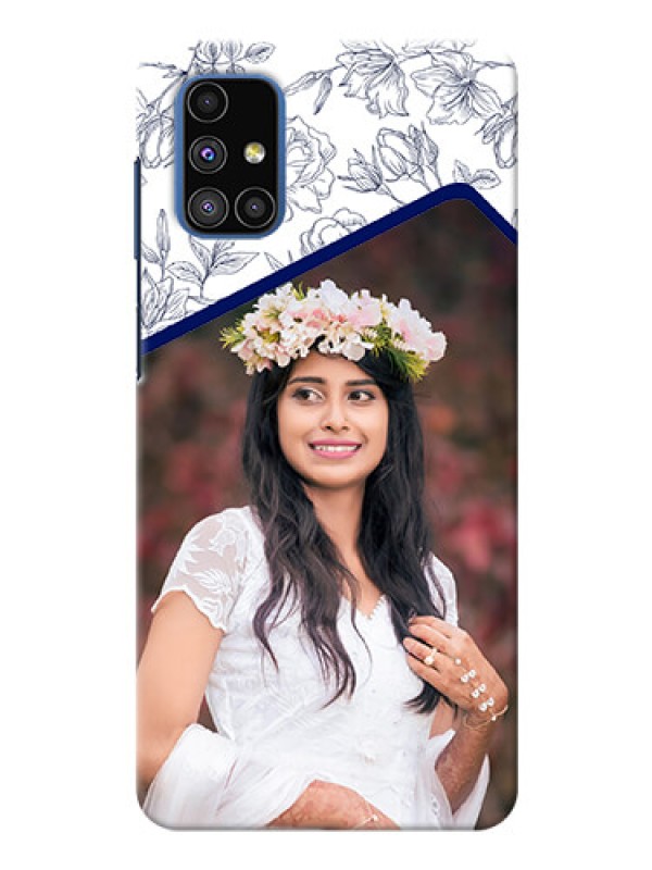 Custom Galaxy M51 Phone Cases: Premium Floral Design