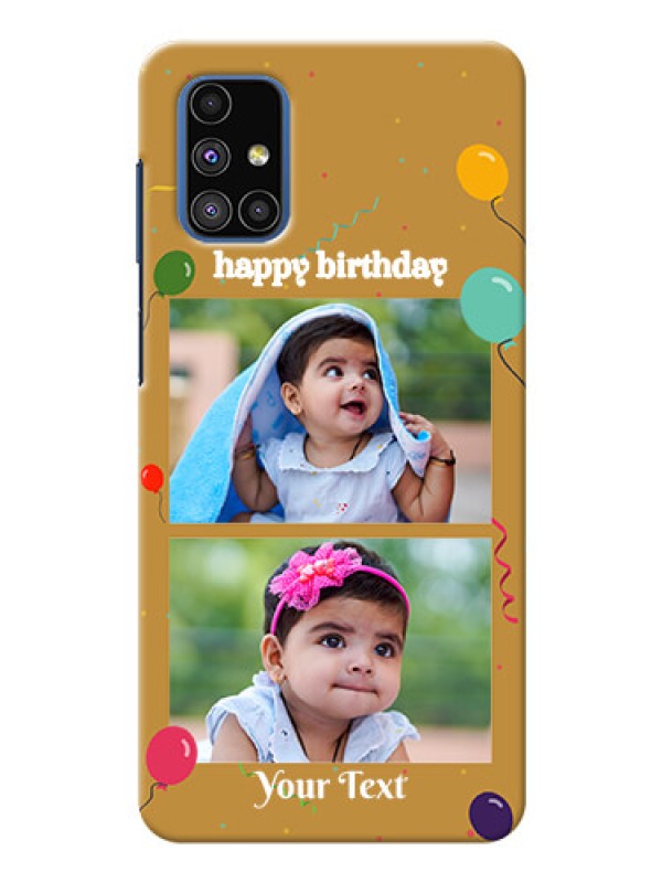 Custom Galaxy M51 Phone Covers: Image Holder with Birthday Celebrations Design