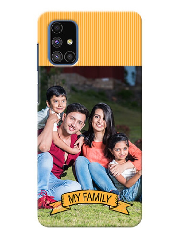 Custom Galaxy M51 Personalized Mobile Cases: My Family Design