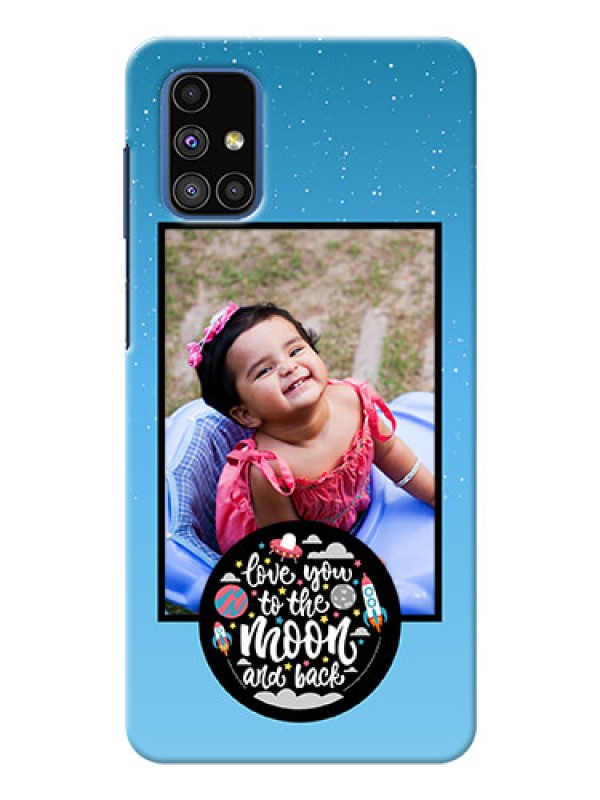 Custom Galaxy M51 Phone Covers: Wave Pattern Colorful Design