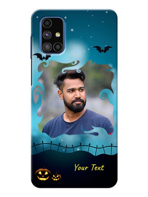 Custom Galaxy M51 Personalised Phone Cases: Halloween frame design