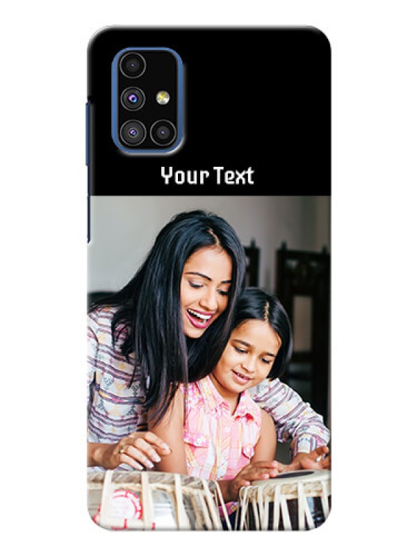 Custom Galaxy M51 Photo with Name on Phone Case