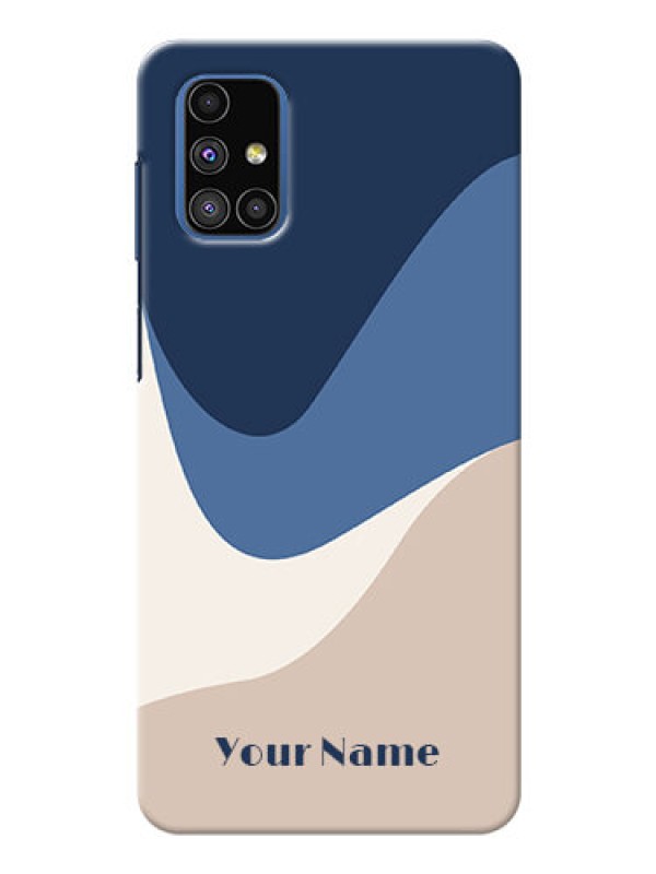 Custom Galaxy M51 Back Covers: Abstract Drip Art Design