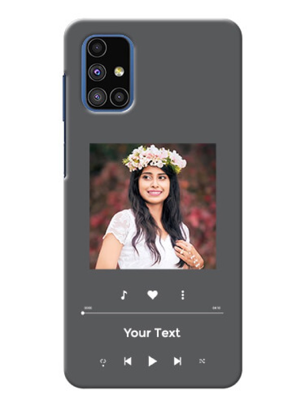 Custom Galaxy M51 Custom Mobile Case with Play The Music Design