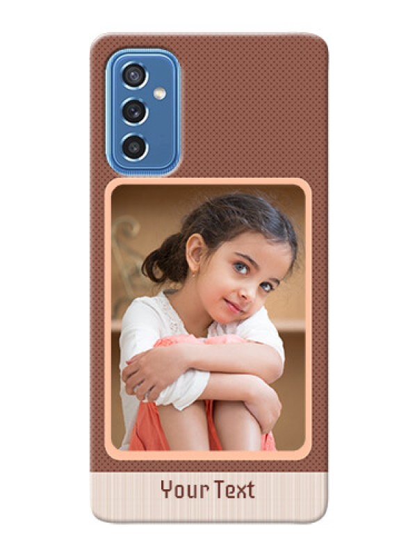 Custom Galaxy M52 5G Phone Covers: Simple Pic Upload Design