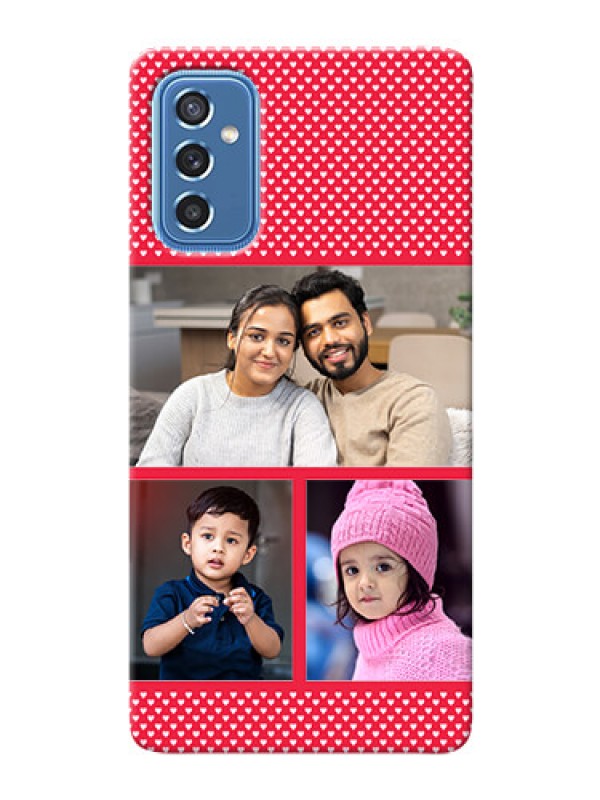 Custom Galaxy M52 5G mobile back covers online: Bulk Pic Upload Design