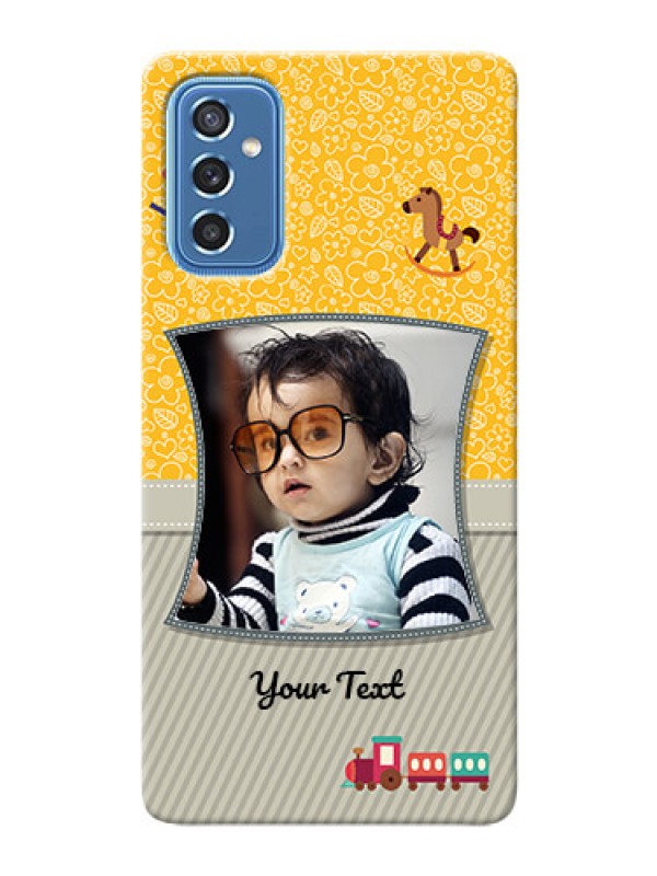 Custom Galaxy M52 5G Mobile Cases Online: Baby Picture Upload Design