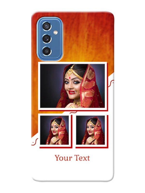 Custom Galaxy M52 5G Personalised Phone Cases: Wedding Memories Design 