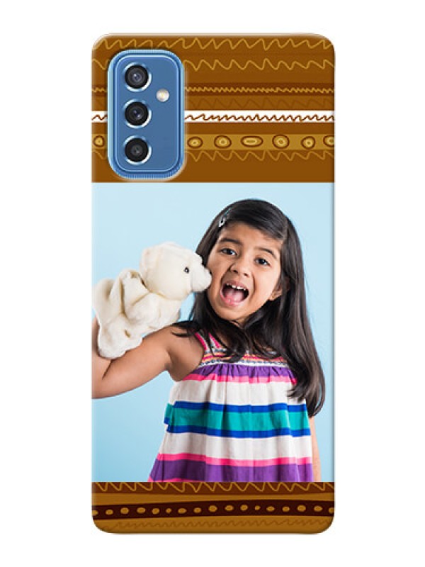 Custom Galaxy M52 5G Mobile Covers: Friends Picture Upload Design 