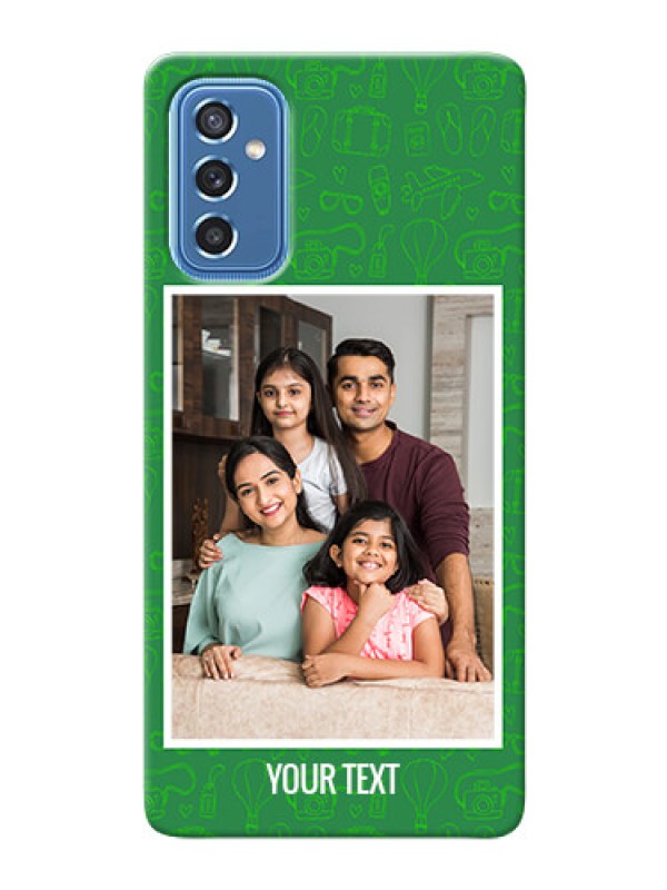 Custom Galaxy M52 5G custom mobile covers: Picture Upload Design