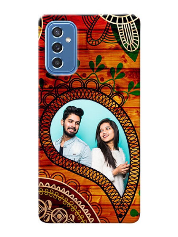 Custom Galaxy M52 5G custom mobile cases: Abstract Colorful Design