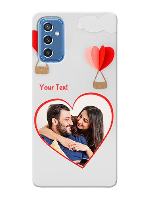 Custom Galaxy M52 5G Phone Covers: Parachute Love Design