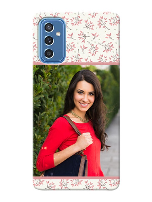 Custom Galaxy M52 5G Back Covers: Premium Floral Design