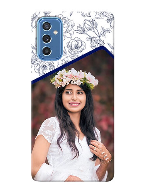 Custom Galaxy M52 5G Phone Cases: Premium Floral Design