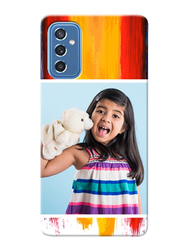Custom Galaxy M52 5G custom phone covers: Multi Color Design