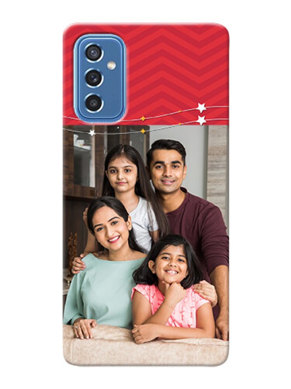 Custom Galaxy M52 5G customized phone cases: Happy Family Design