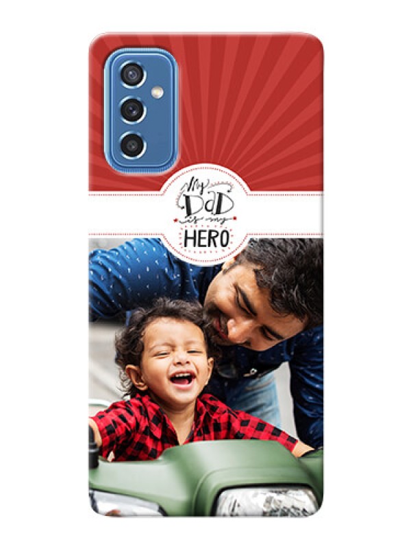 Custom Galaxy M52 5G custom mobile phone cases: My Dad Hero Design