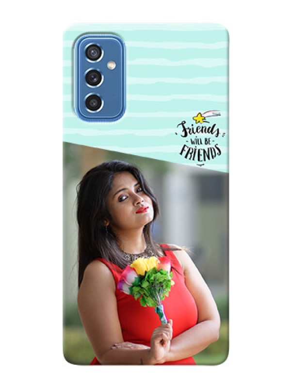 Custom Galaxy M52 5G Mobile Back Covers: Friends Picture Icon Design