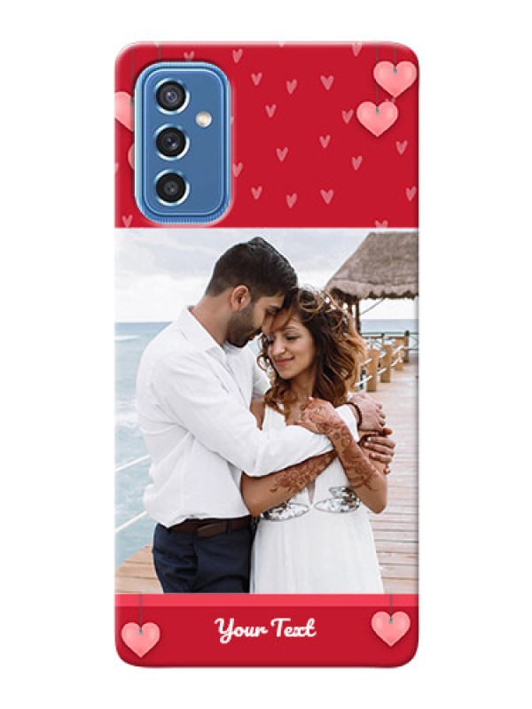 Custom Galaxy M52 5G Mobile Back Covers: Valentines Day Design