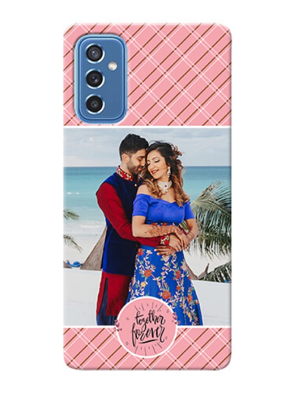 Custom Galaxy M52 5G Mobile Covers Online: Together Forever Design