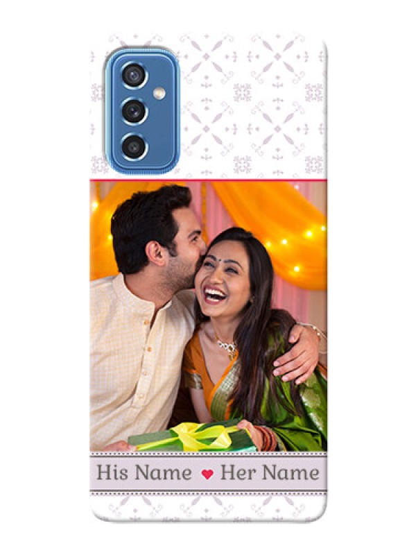 Custom Galaxy M52 5G Phone Cases with Photo and Ethnic Design