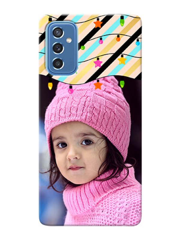 Custom Galaxy M52 5G Personalized Mobile Covers: Lights Hanging Design