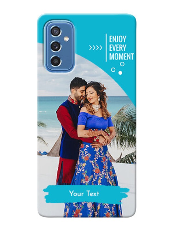 Custom Galaxy M52 5G Personalized Phone Covers: Happy Moment Design