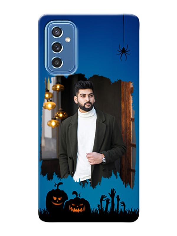 Custom Galaxy M52 5G mobile cases online with pro Halloween design 