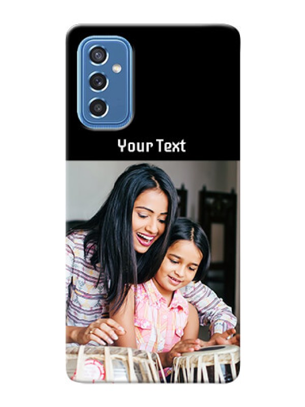 Custom Galaxy M52 5G Photo with Name on Phone Case