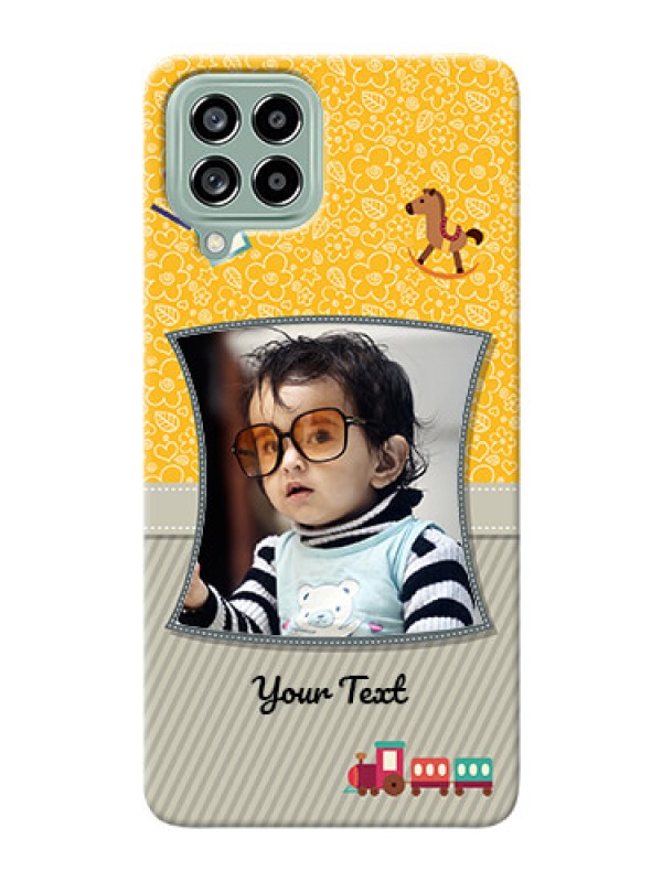 Custom Galaxy M53 5G Mobile Cases Online: Baby Picture Upload Design