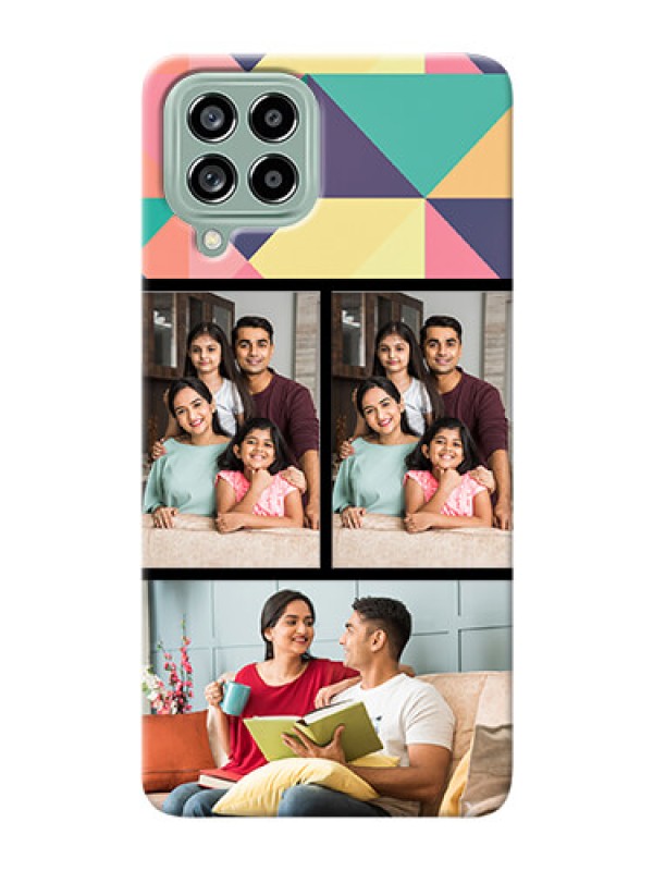 Custom Galaxy M53 5G personalised phone covers: Bulk Pic Upload Design