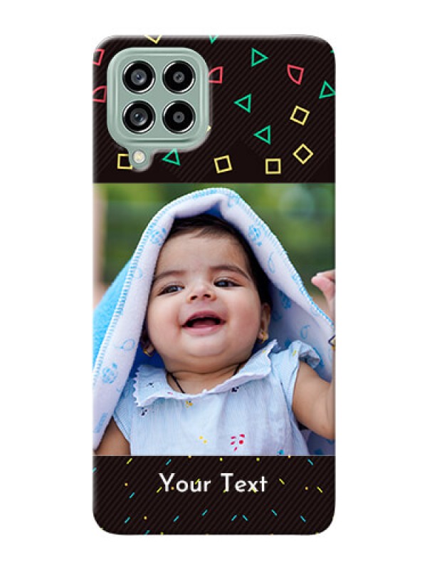 Custom Galaxy M53 5G custom mobile cases with confetti birthday design