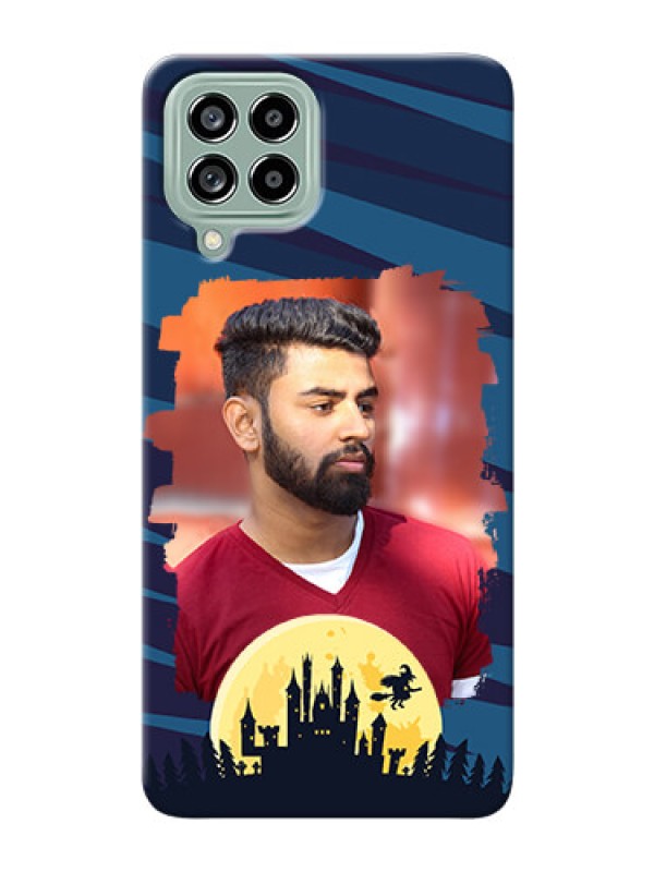 Custom Galaxy M53 5G Back Covers: Halloween Witch Design 