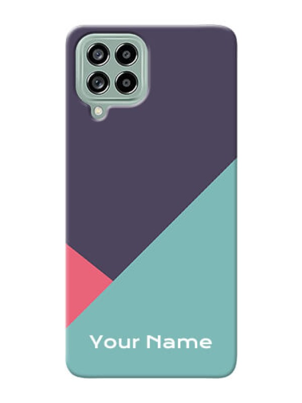 Custom Galaxy M53 5G Custom Phone Cases: Tri  Color abstract Design