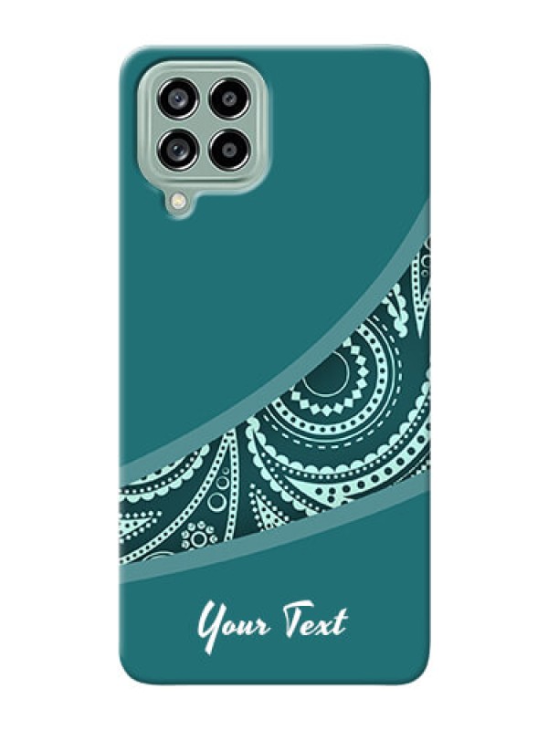Custom Galaxy M53 5G Custom Phone Covers: semi visible floral Design