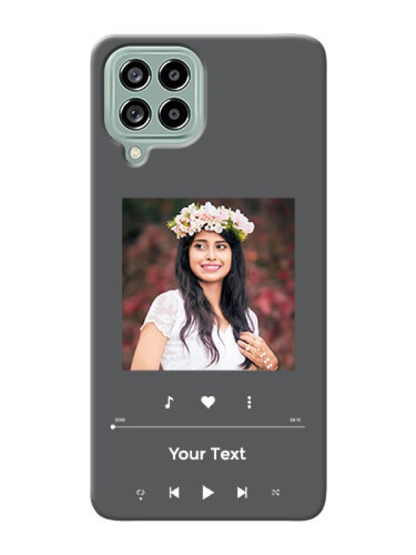 Custom Galaxy M53 5G Custom Mobile Case with Play The Music Design