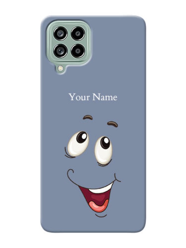 Custom Galaxy M53 5G Phone Back Covers: Laughing Cartoon Face Design