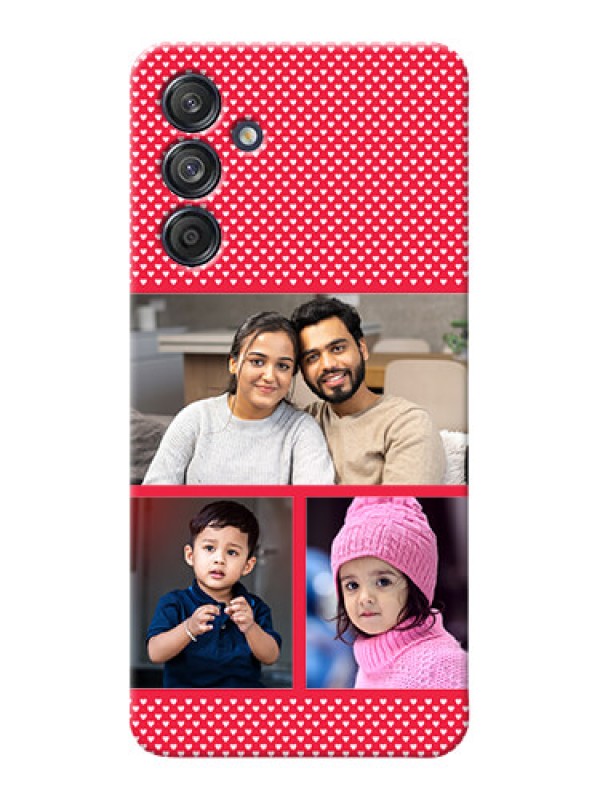 Custom Galaxy M55 5G mobile back covers online: Bulk Pic Upload Design