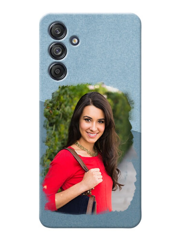 Custom Galaxy M55 5G custom mobile phone covers: Grunge Line Art Design