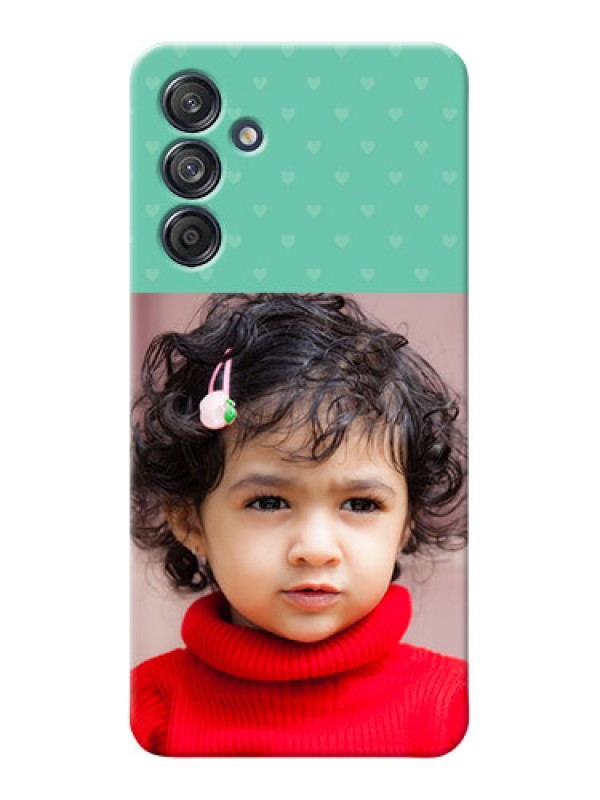 Custom Galaxy M55s 5G mobile cases online: Lovers Picture Design