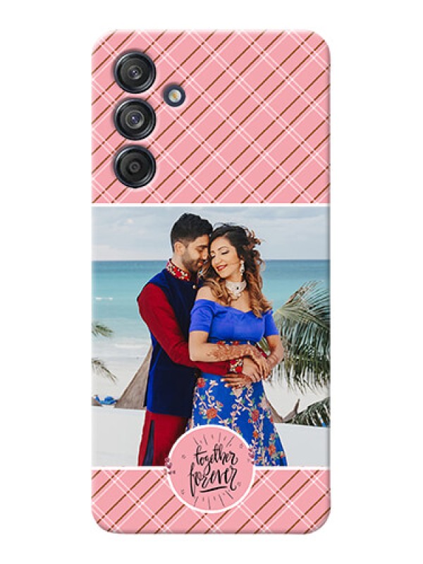 Custom Galaxy M55s 5G Mobile Covers Online: Together Forever Design