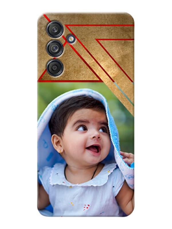 Custom Galaxy M55s 5G mobile phone cases: Gradient Abstract Texture Design