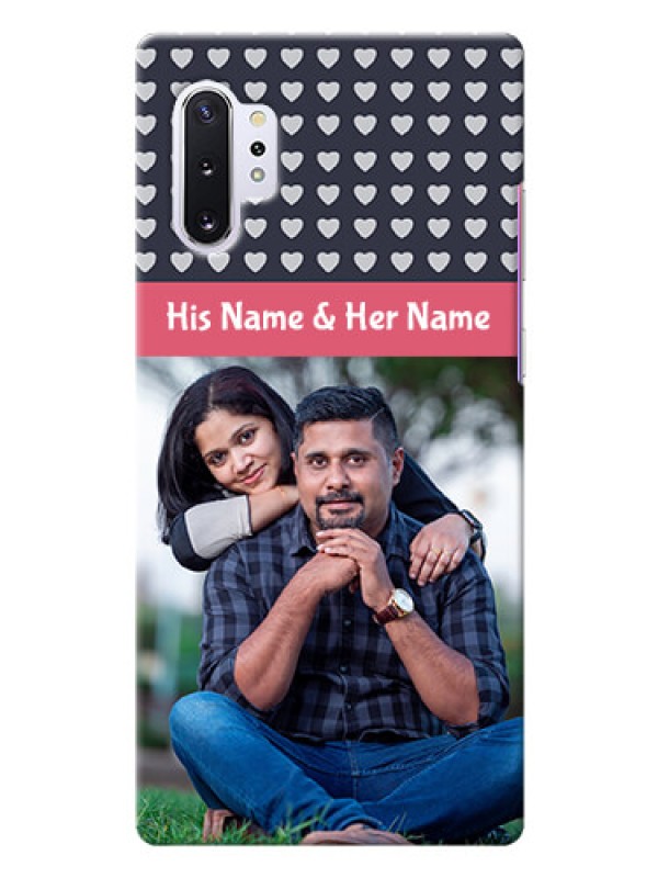 Custom Galaxy Note 10 Plus Custom Mobile Case with Love Symbols Design