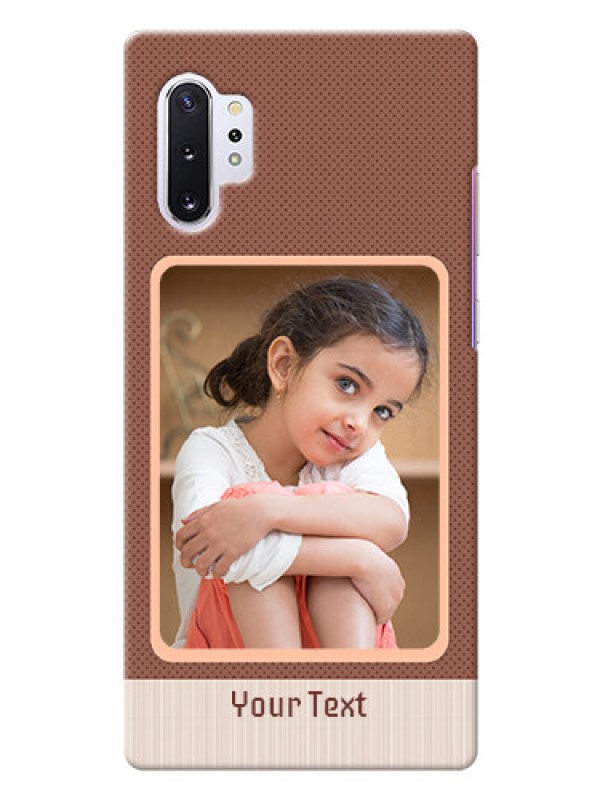 Custom Galaxy Note 10 Plus Phone Covers: Simple Pic Upload Design