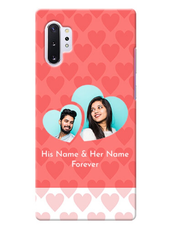 Custom Galaxy Note 10 Plus personalized phone covers: Couple Pic Upload Design