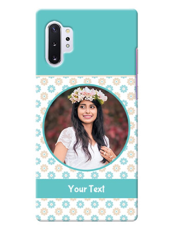 Custom Galaxy Note 10 Plus Custom Mobile Back Covers: Beautiful Flowers Design