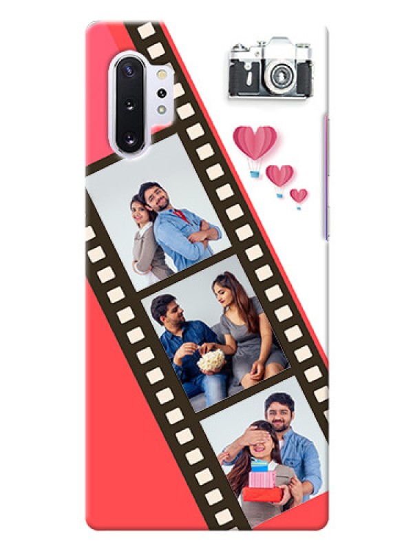 Custom Galaxy Note 10 Plus custom phone covers: 3 Image Holder with Film Reel