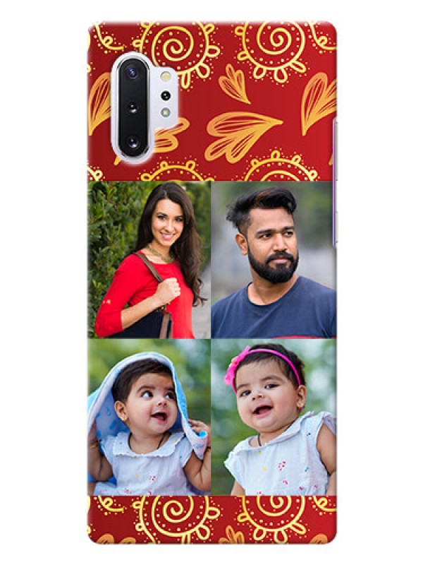 Custom Galaxy Note 10 Plus Mobile Phone Cases: 4 Image Traditional Design