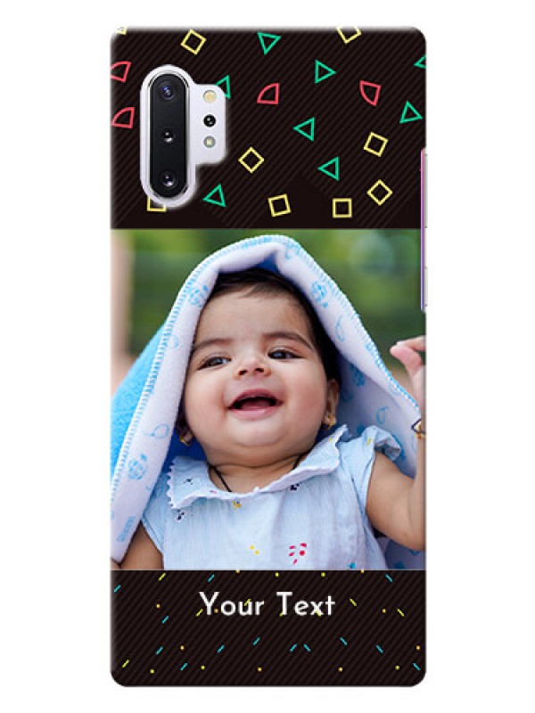 Custom Galaxy Note 10 Plus custom mobile cases with confetti birthday design