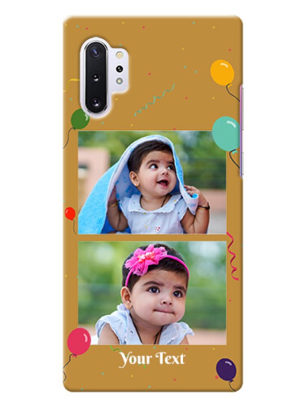Custom Galaxy Note 10 Plus Phone Covers: Image Holder with Birthday Celebrations Design